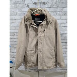 Men's Weatherproof Garment Company Insulated Hooded Fleece Zip‎ Jacket M